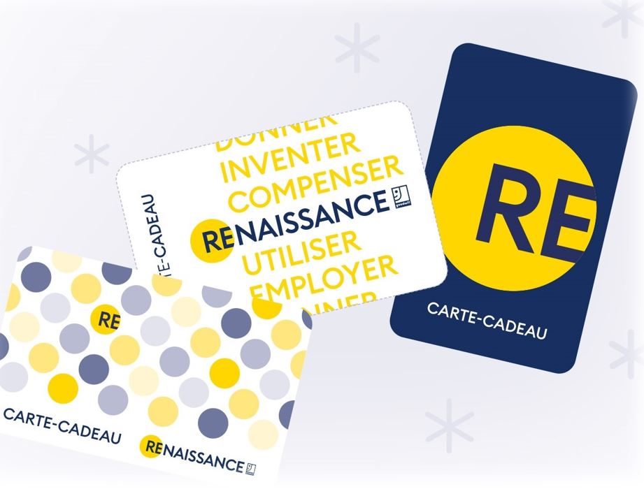 Des cartes cadeaux sont disponibles